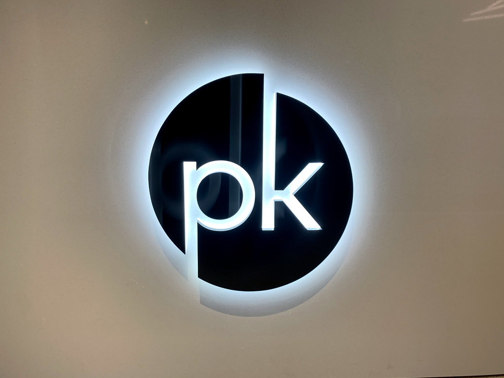 22" height Fabricated Metal Logo 1" Deep Painted Black Finish Embedded LEDs for edgelighting Pattern included for mounting 22" height Fabricated Metal Logo 1" Deep Painted Black Finish Embedded LEDs for edgelighting Pattern included for mounting