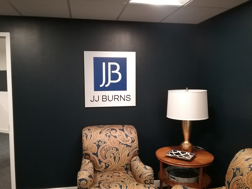 Brushed Aluminum Panel with Raised Aluminum Letters on Face