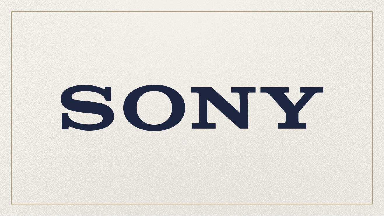 Example of the Sony logo using the Clarendon font.
