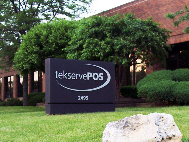 Monument sign with Impact Signs